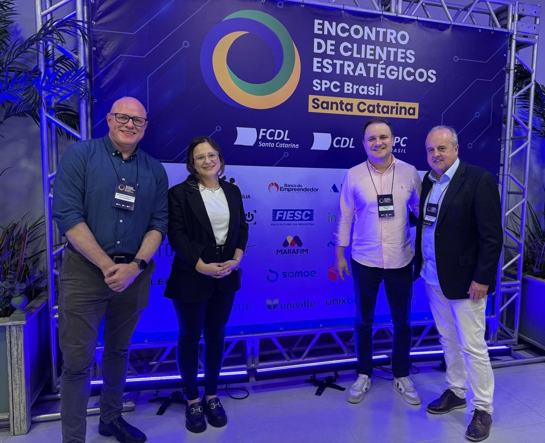 CDL Blumenau participa do Encontro de Clientes Estratégicos, do SPC Brasil, em Biguaçu