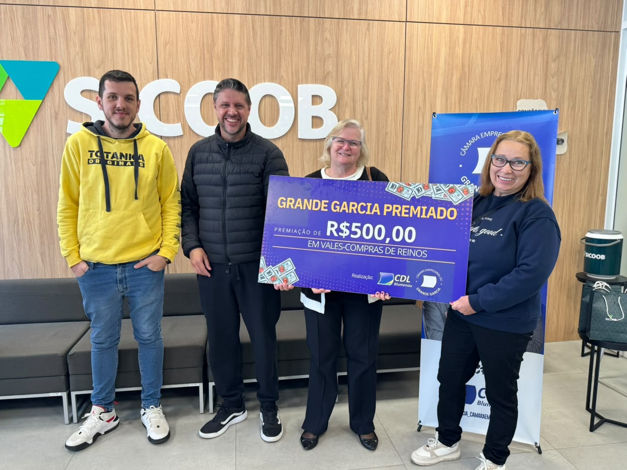 Entrega de prêmios celebra ganhadores do Grande Garcia Premiado 2026