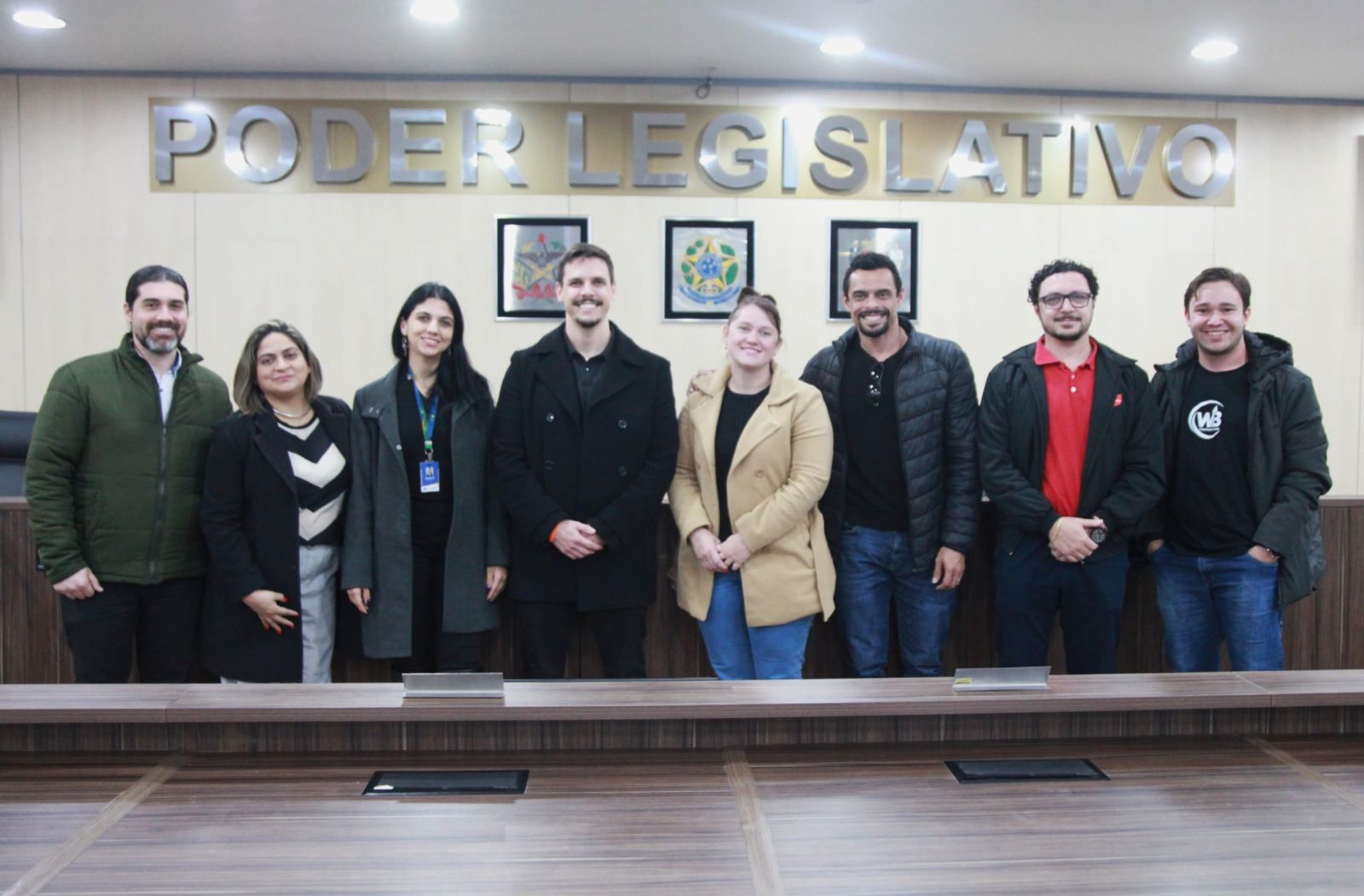 Empresários do Núcleo CDL Conexões conhecem bastidores da Câmara de Vereadores de Blumenau