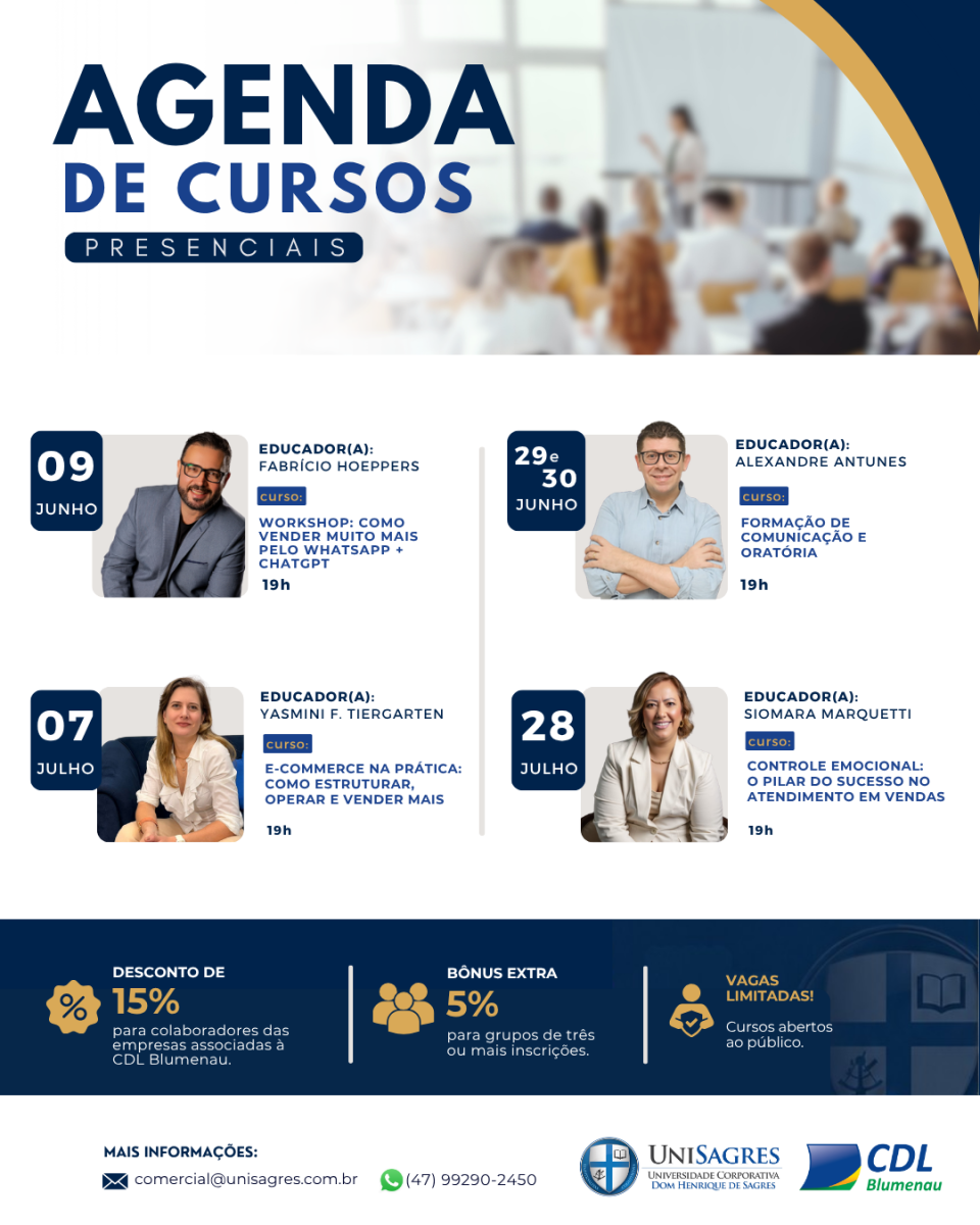 Agenda de cursos CDL