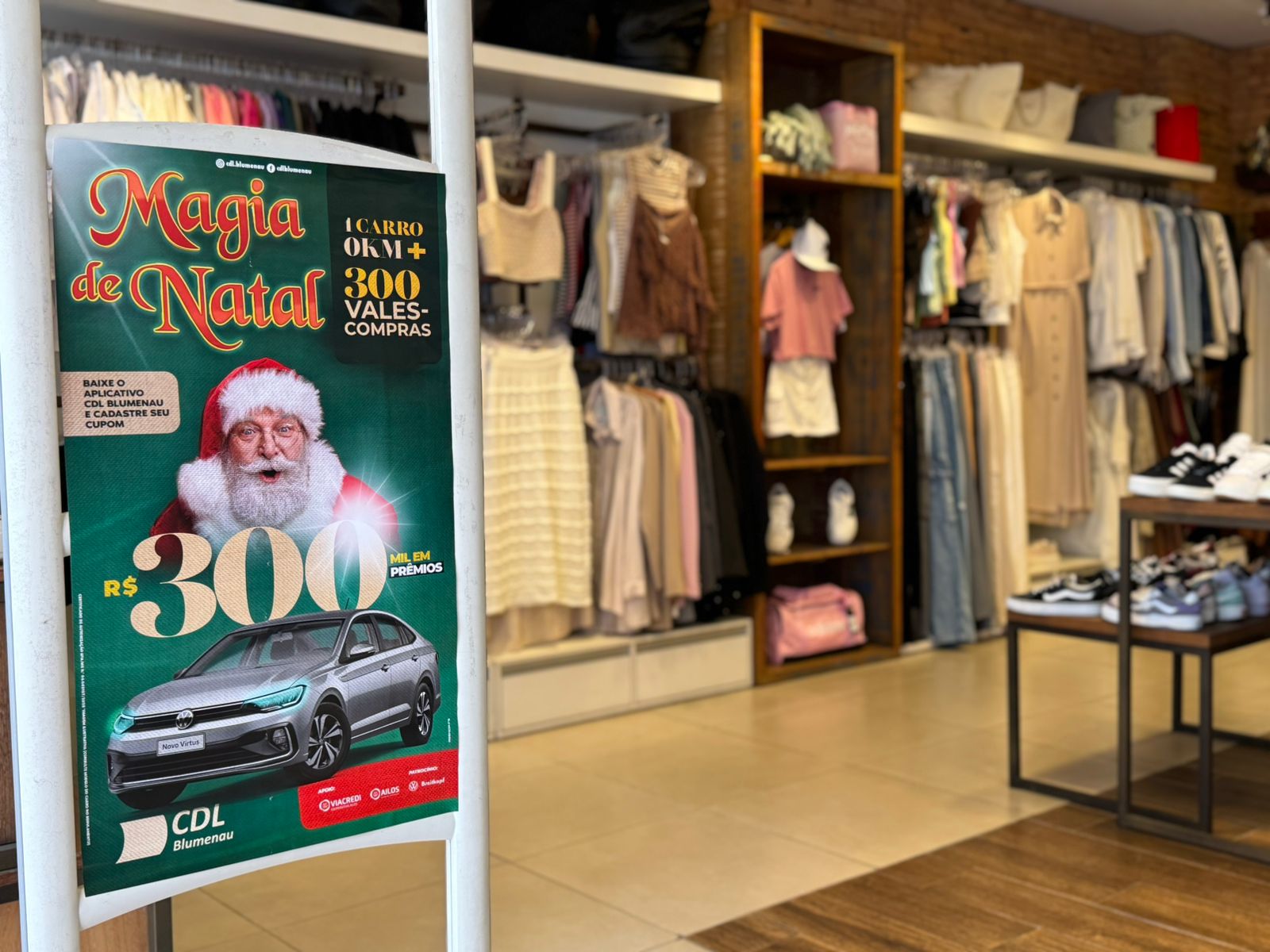 Campanha Magia de Natal CDL Blumenau