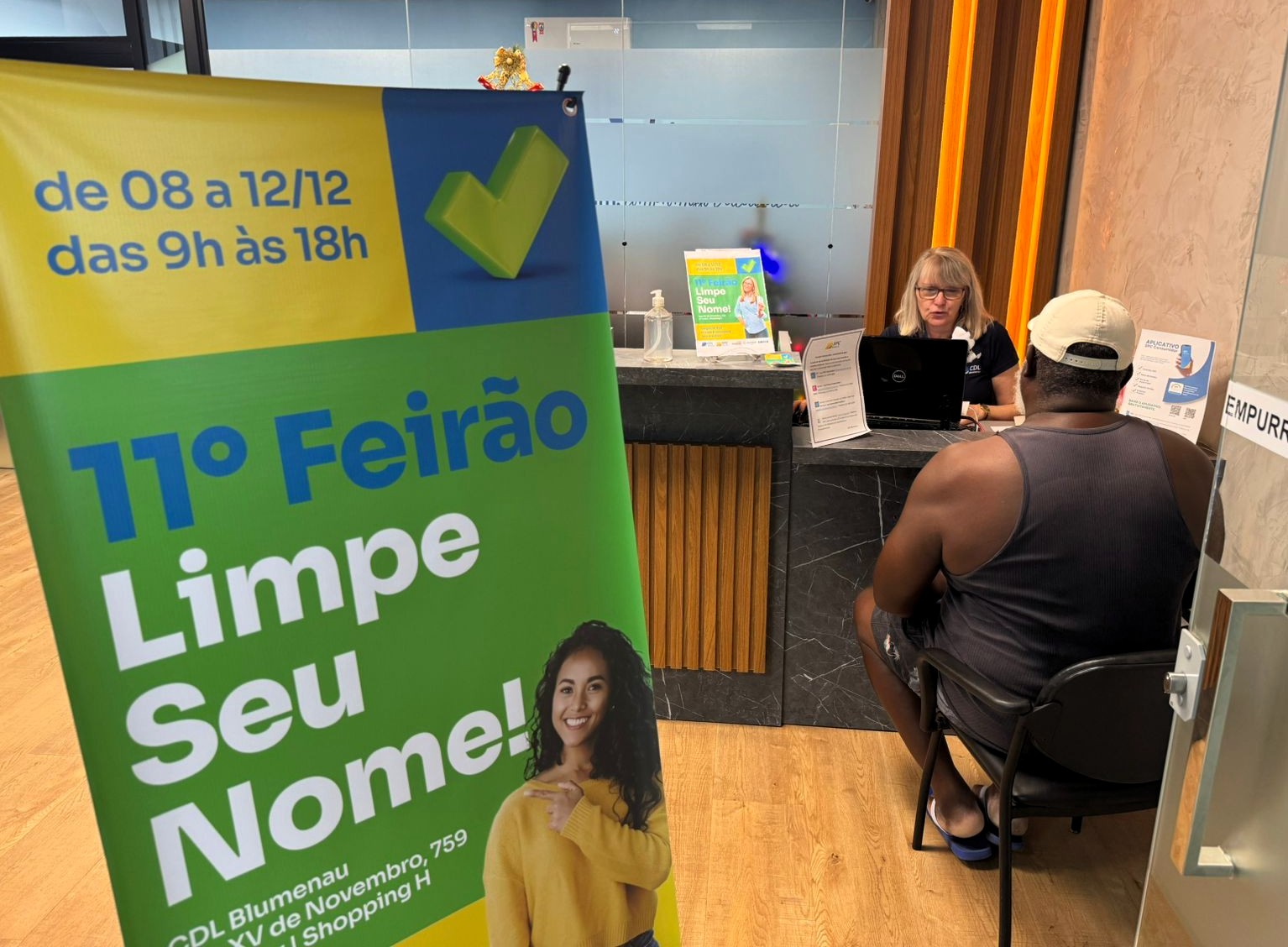 Feirão Limpe Seu Nome 2025 da CDL Blumenau inicia nesta segunda-feira, dia 8