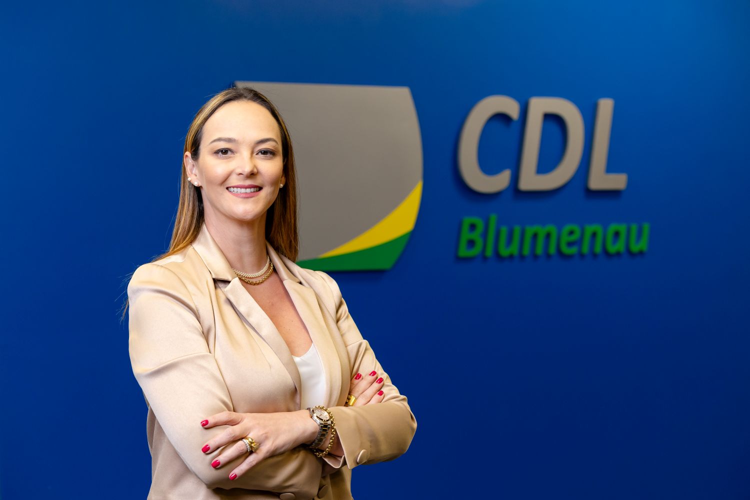 Priscila Emanuela da Silva Ferreira é Diretora de Desenvolvimento da CDL Blumenau.