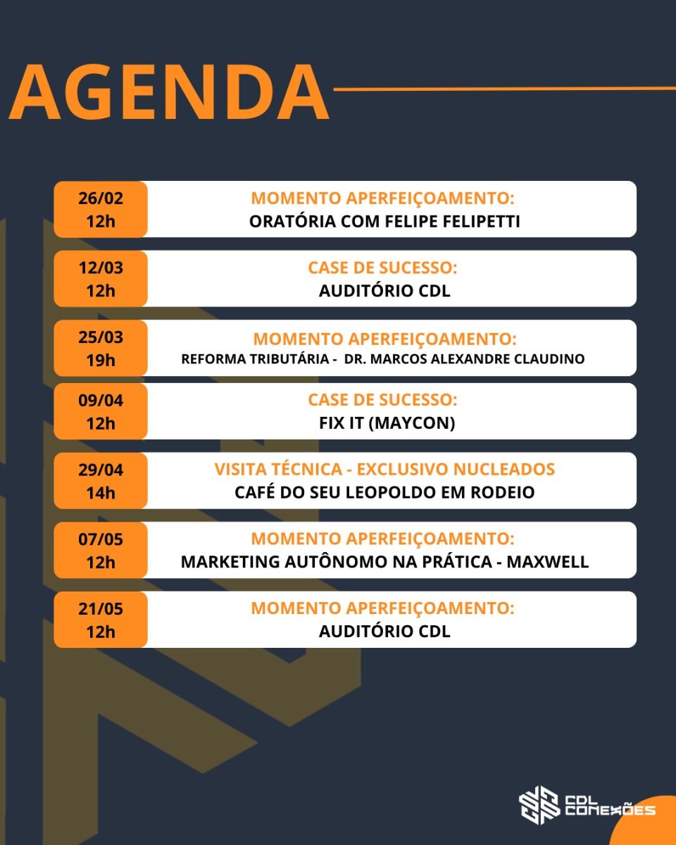 CDL Conexões 2026