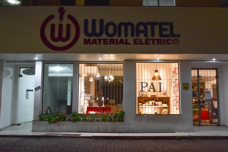 2º lugar: Womatel Material Elétrico, no bairro Velha.