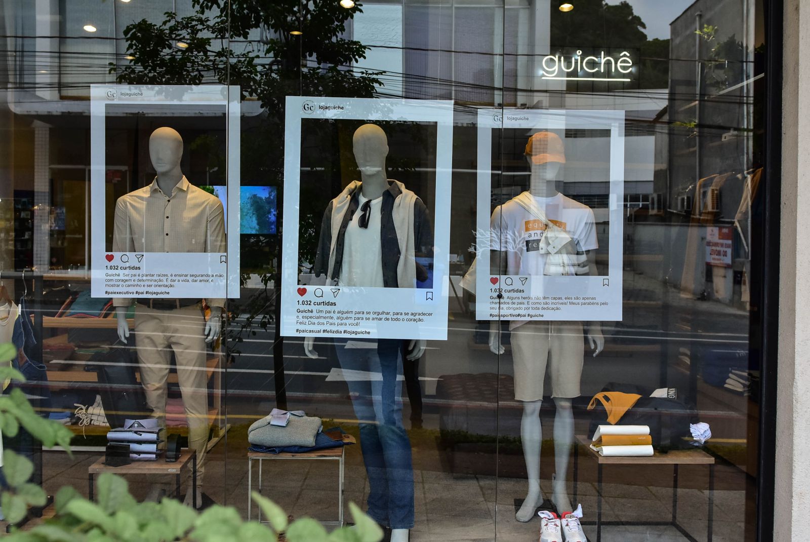 1º lugar: Loja Guiche, moda masculina, localizada no Centro. Premiação: R$ 1.700