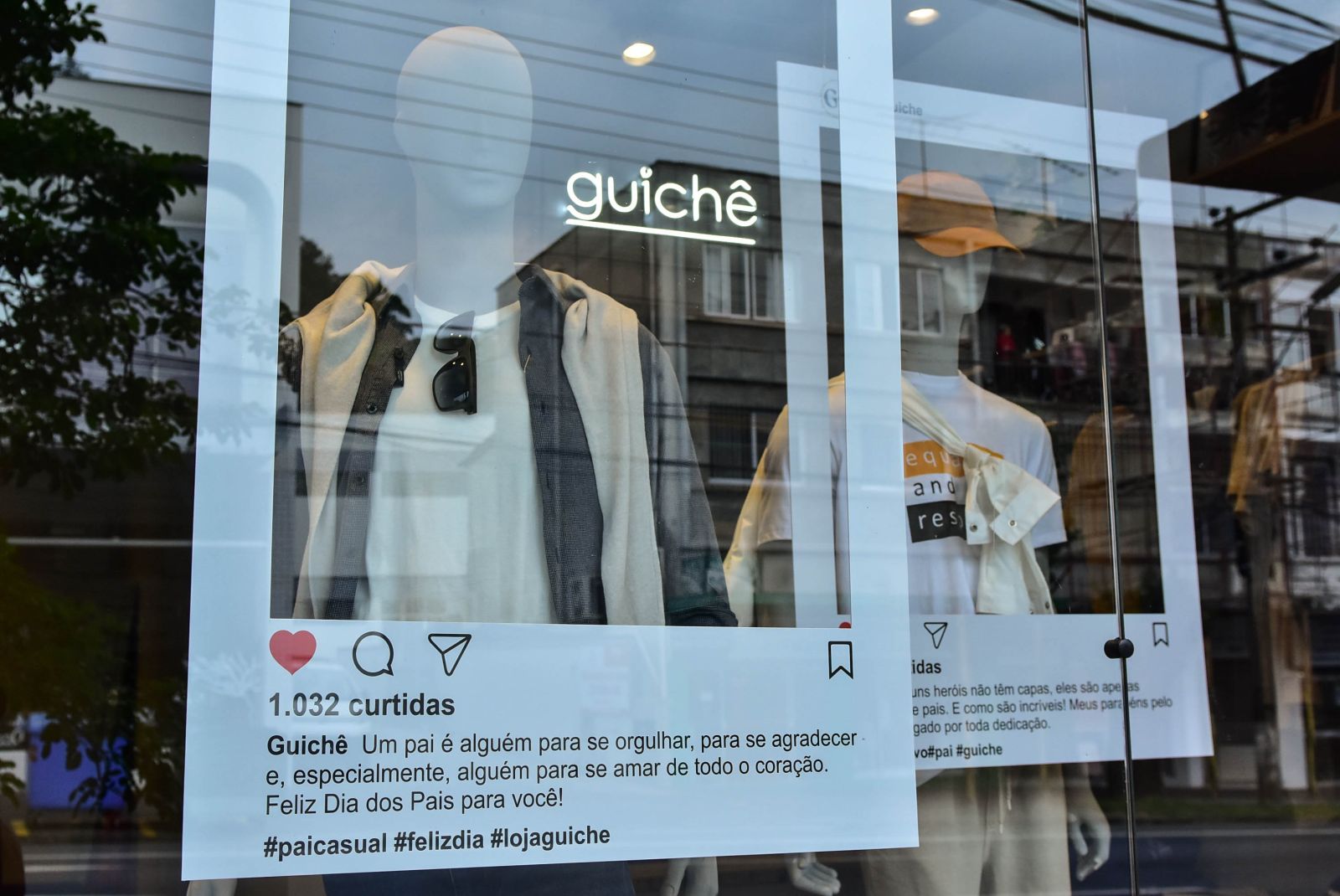 1º lugar: Loja Guiche, moda masculina, localizada no Centro. Premiação: R$ 1.700