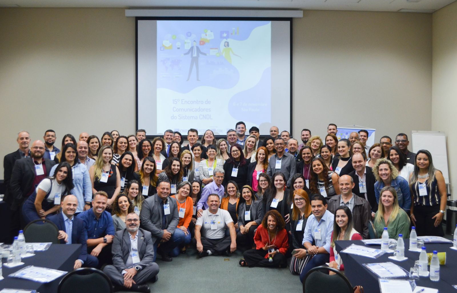 Jornalistas da CDL Blumenau participam do 15º Encontro de Comunicadores do Sistema CNDL