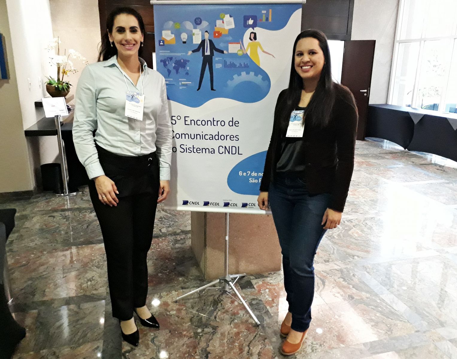 Jornalistas da CDL Blumenau participam do 15º Encontro de Comunicadores do Sistema CNDL