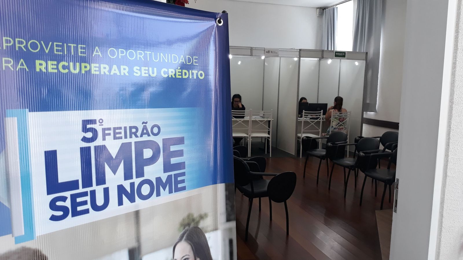 Feirão Limpe Seu Nome termina neste sábado, em Blumenau