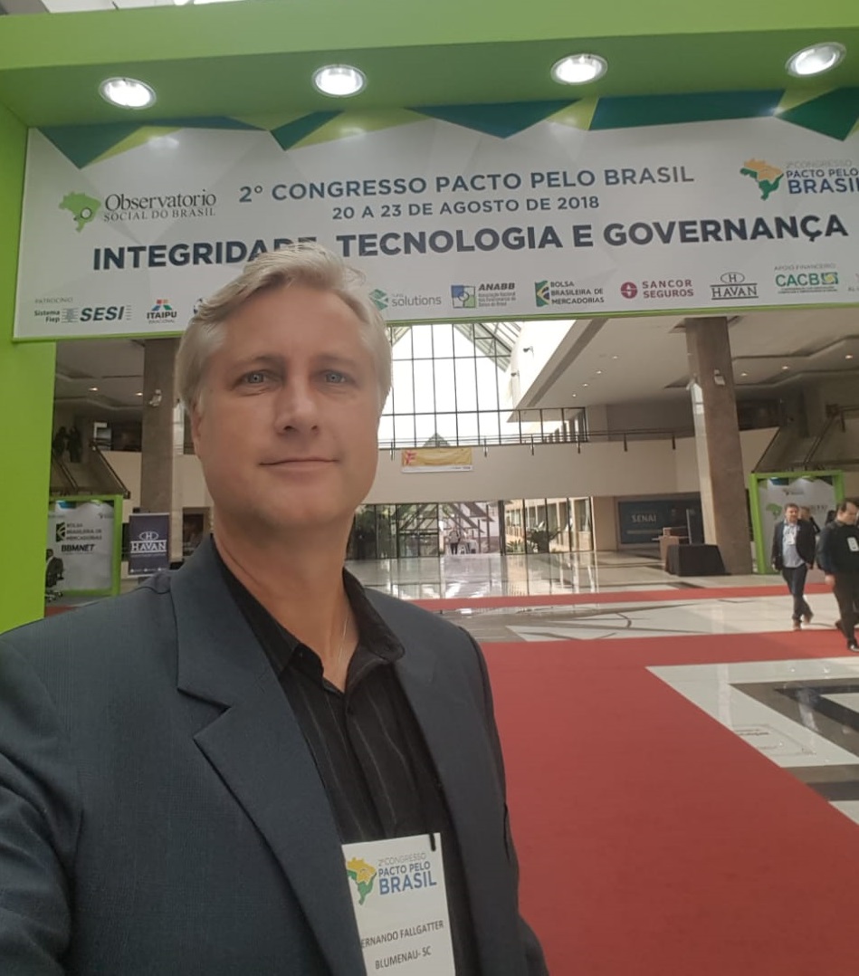 Diretor da CDL Blumenau participa do 2º Congresso Pacto pelo Brasil