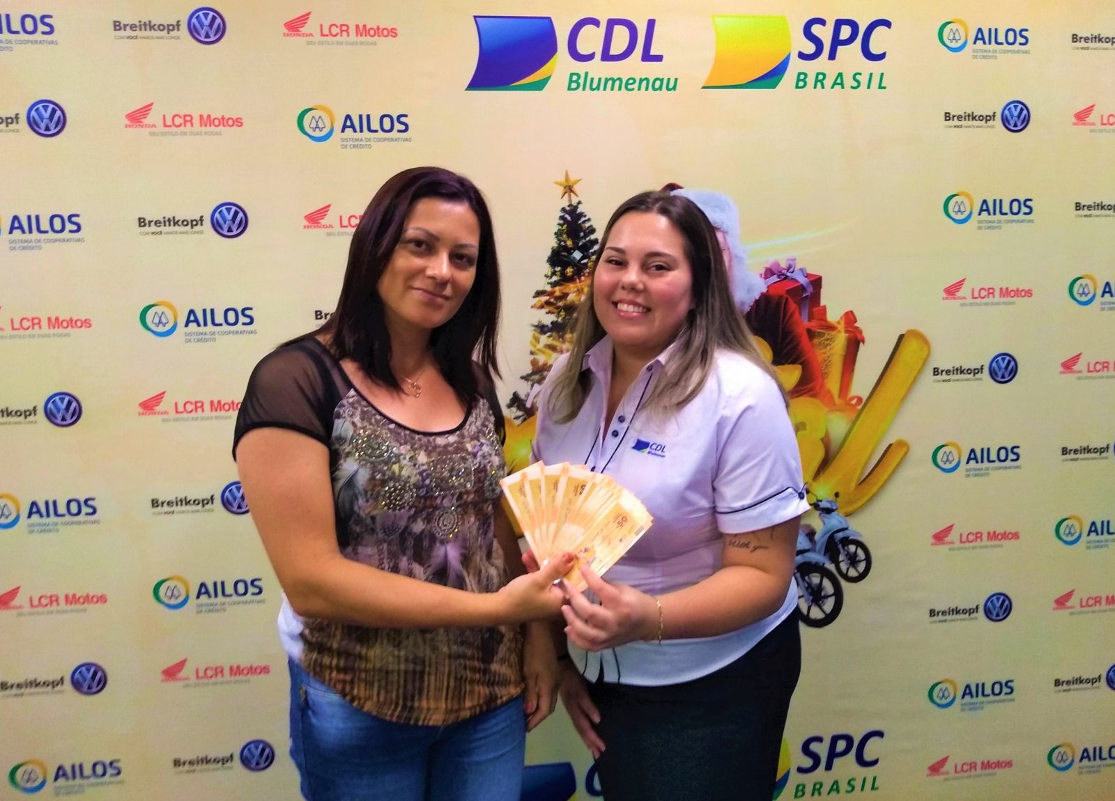 Ganhadora Magia de Natal - CDL Blumenau