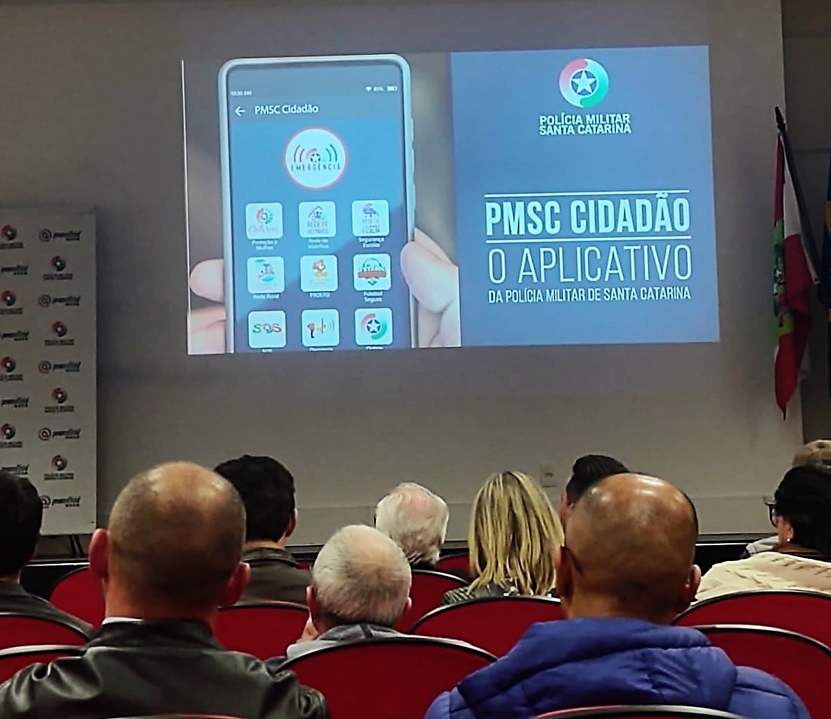 PMSC apresenta plano de comando para CDL Blumenau e demais entidades