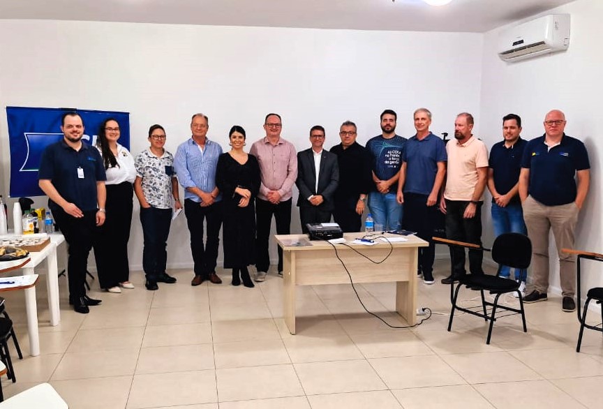 Reunião do 24º Distrito conta com a participação do presidente da FCDL/SC, em Ascurra