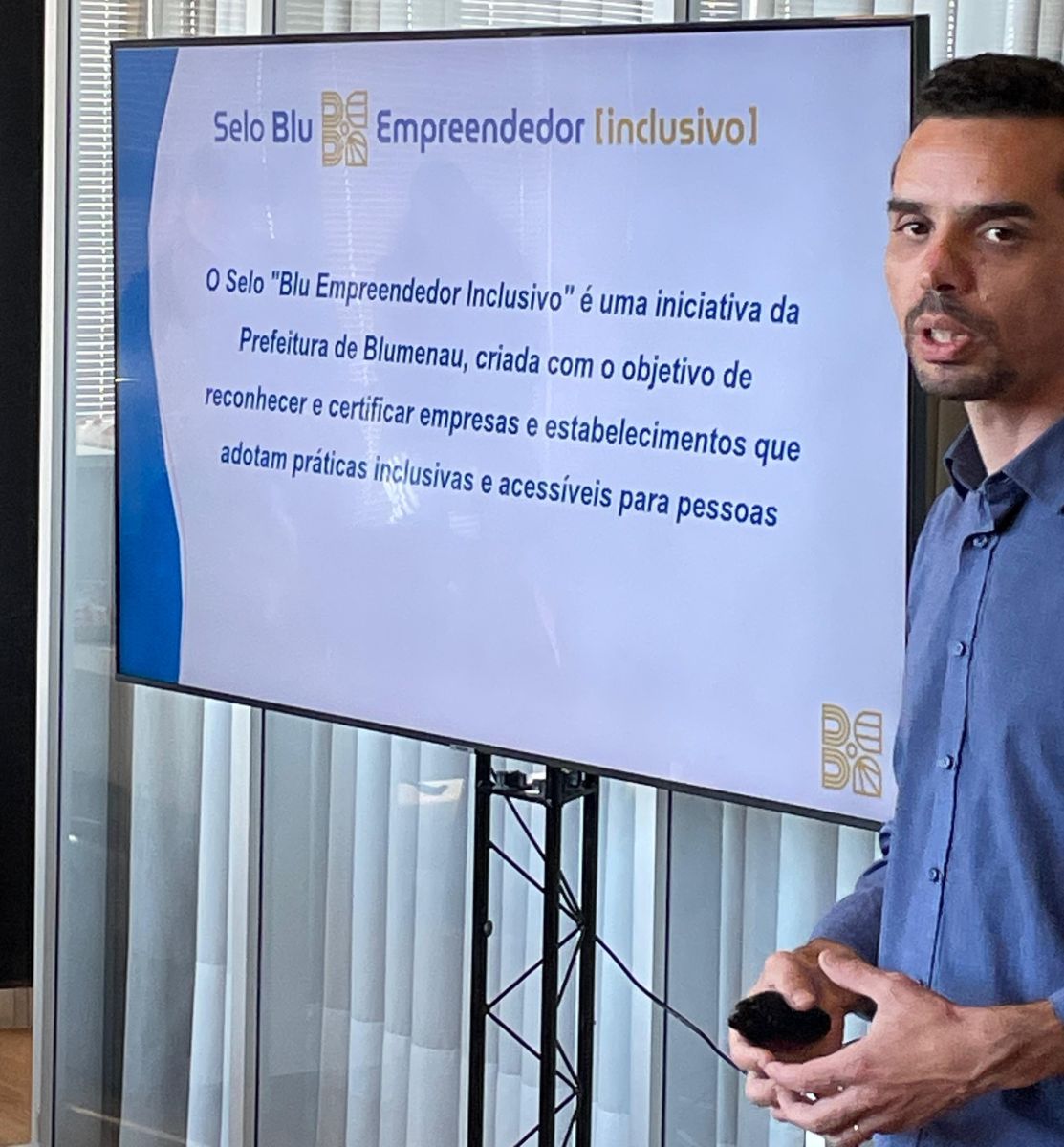 Selo Blu Empreededor Inclusivo conta com a participação da CDL Blumenau