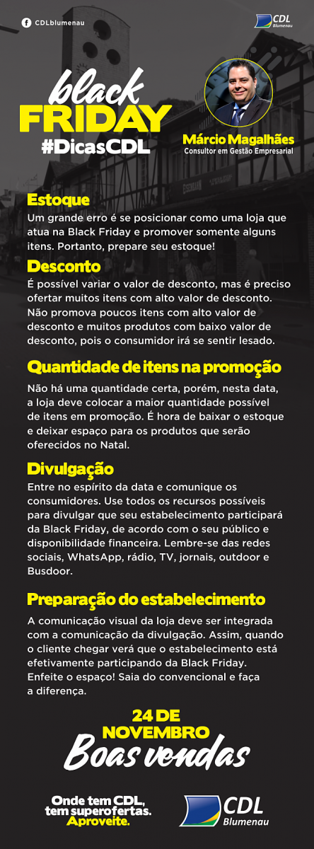 Black Friday: 5 dicas para o comércio se preparar para a data