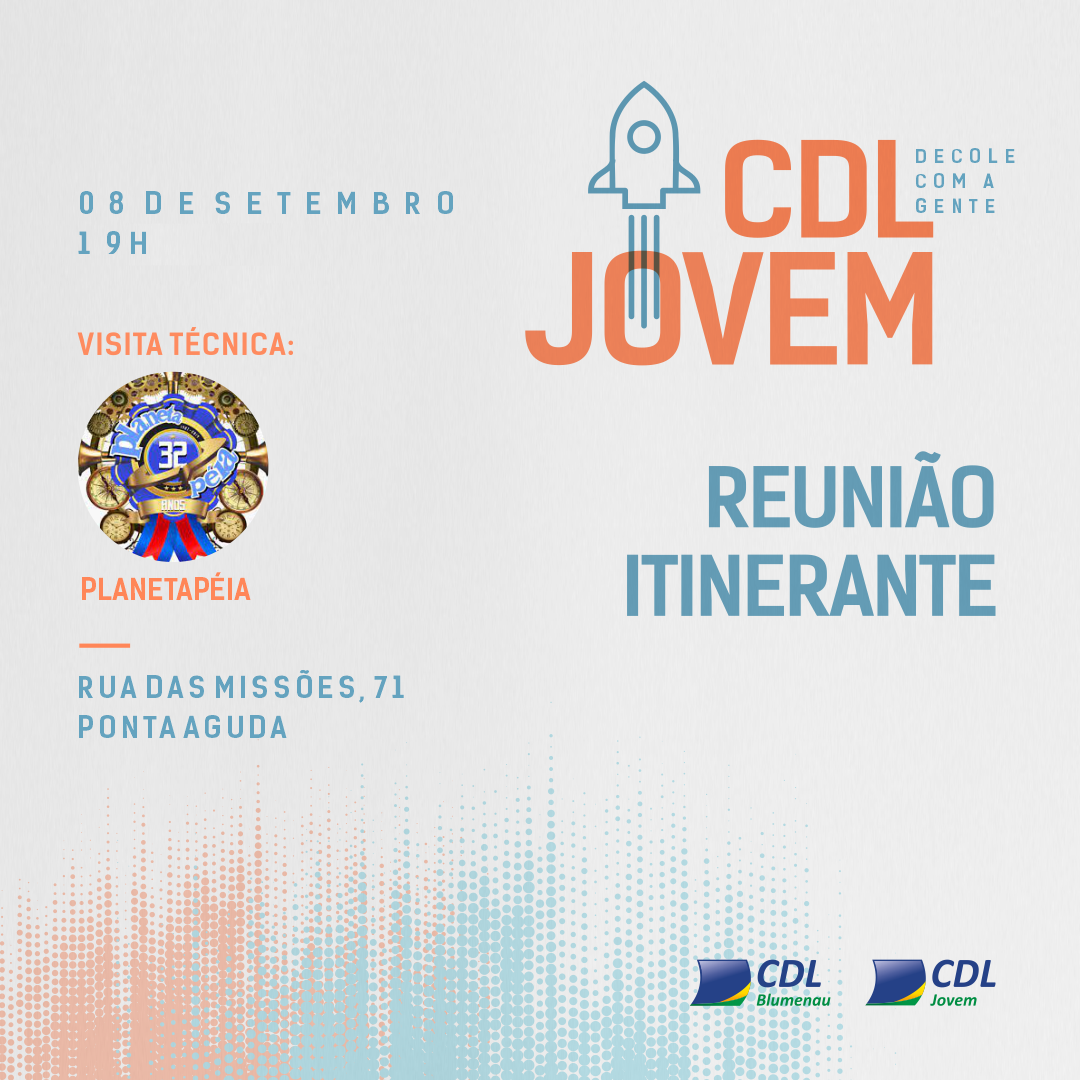 CDL Jovem fará visita técnica na Planetapéia