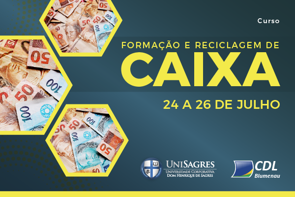 Curso ensinará como identificar notas e documentos falsos e evitar fraudes, na CDL Blumenau