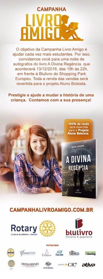 Livro Amigo: colabore com a educação de jovens
