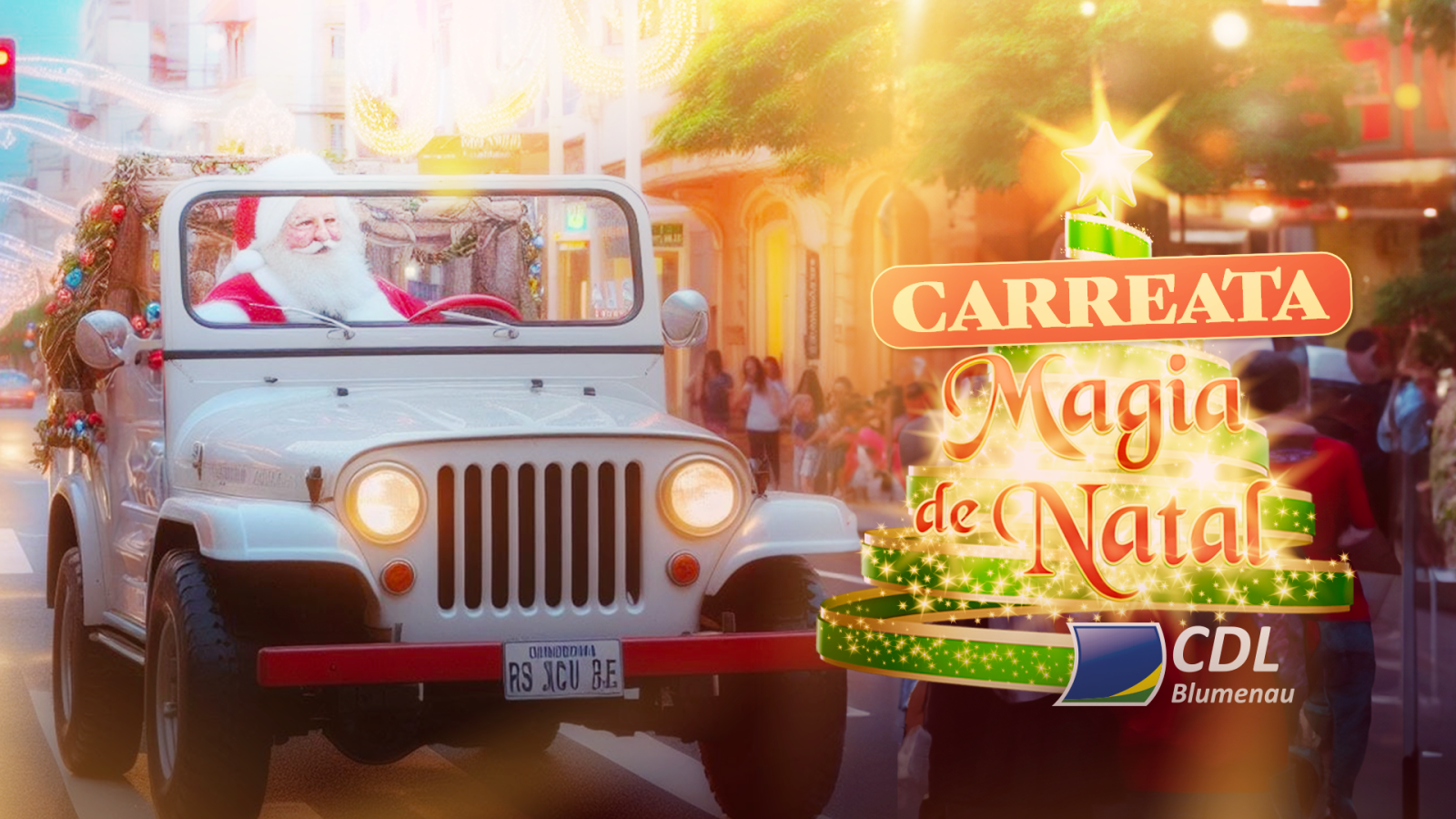 carreata Magia de Natal CDL Blumenau