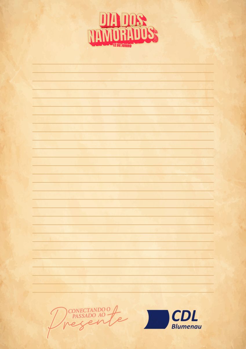 Carta Dia dos Namorados