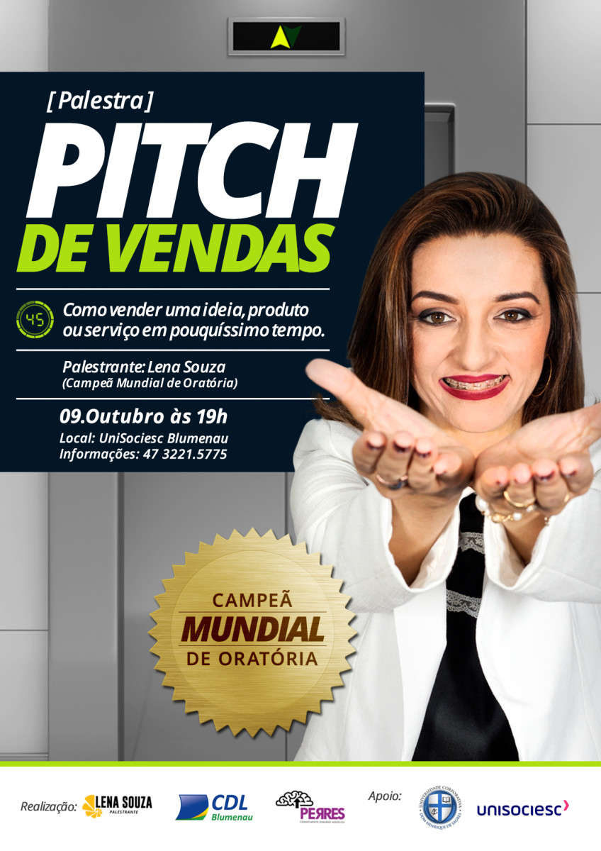 Palestra Pitch de Vendas com Lena Souza