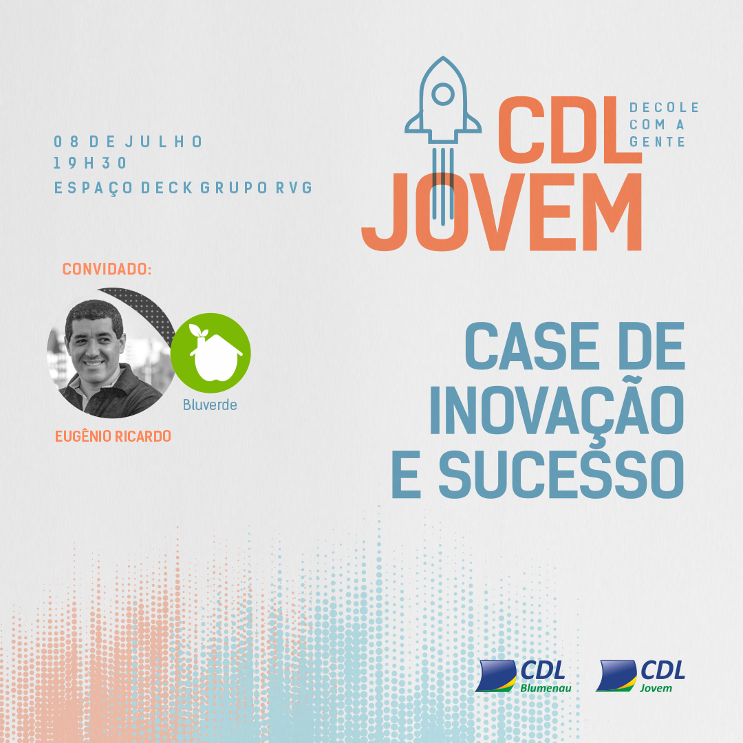 CDL Jovem receberá o empresário Eugênio Ricardo para o Case de Inovação e Sucesso
