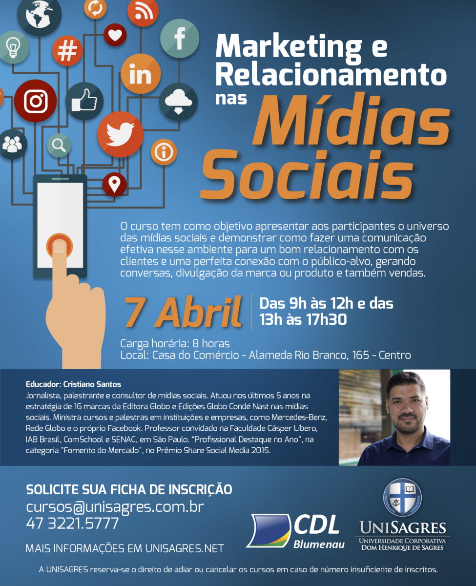 Curso Marketing e Relacionamento nas Mídias Sociais 