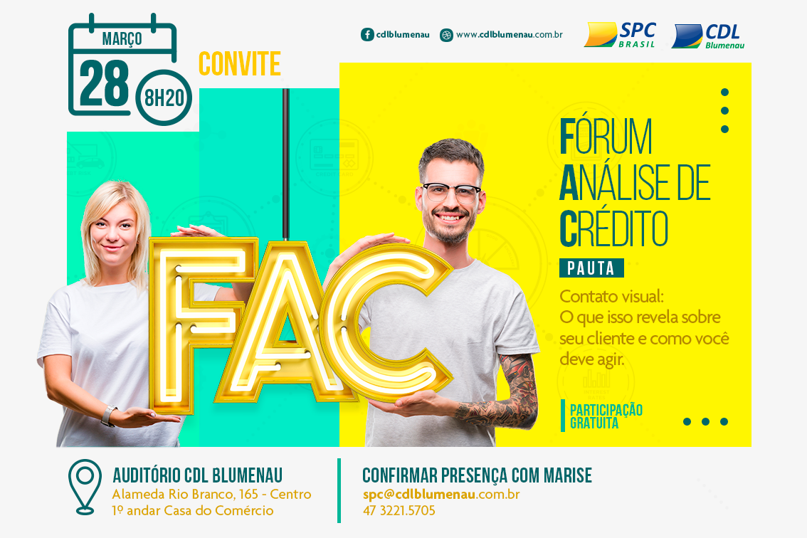 Contato visual é tema do primeiro encontro Fórum Análise de Crédito de 2019