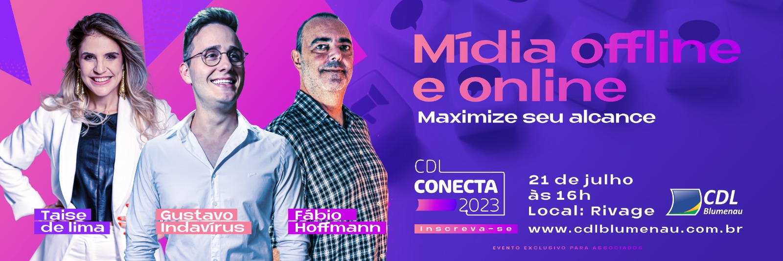 Conheça a programação do CDL Conecta 2023 