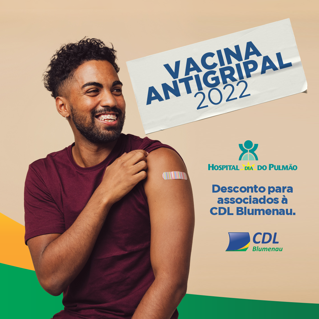 Vacina antigripal: veja onde associados à CDL Blumenau têm desconto