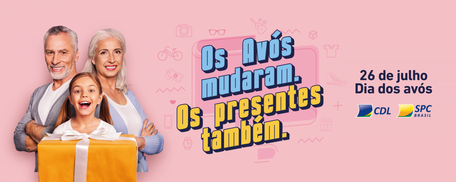 26 de julho é Dia dos Avós: confira a campanha para a data