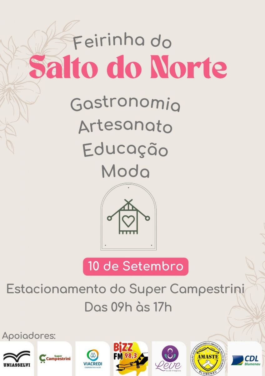Bairro do Salto do Norte terá feirinha do comércio local