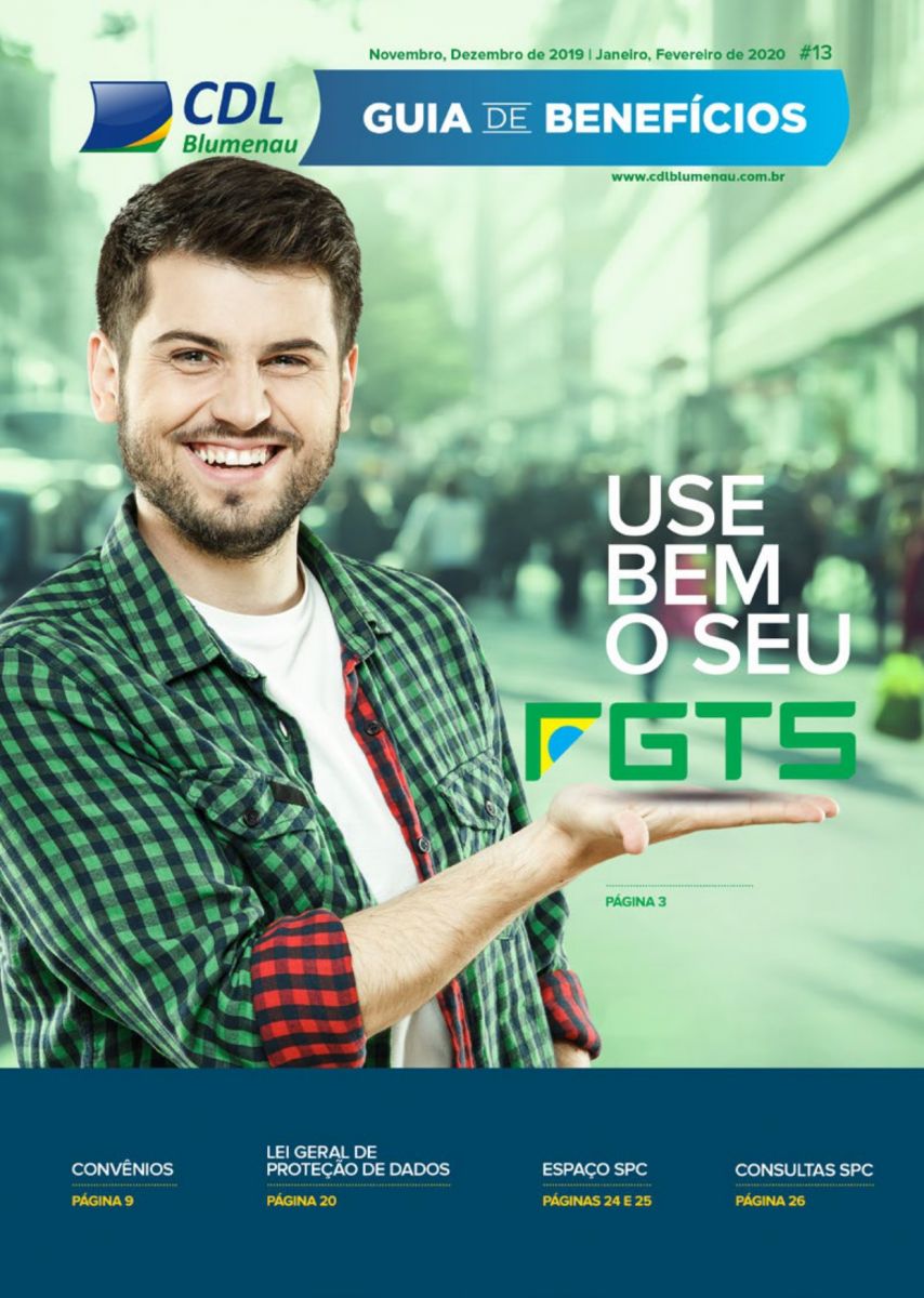 Leia a 13ª edição do Guia de Benefícios da CDL Blumenau