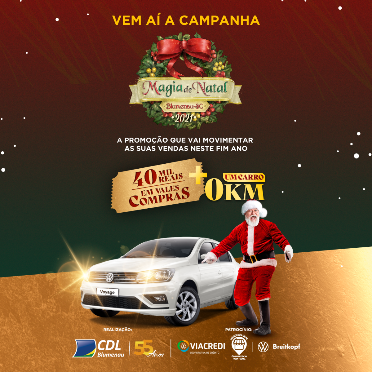 Magia de Natal CDL Blumenau 2021