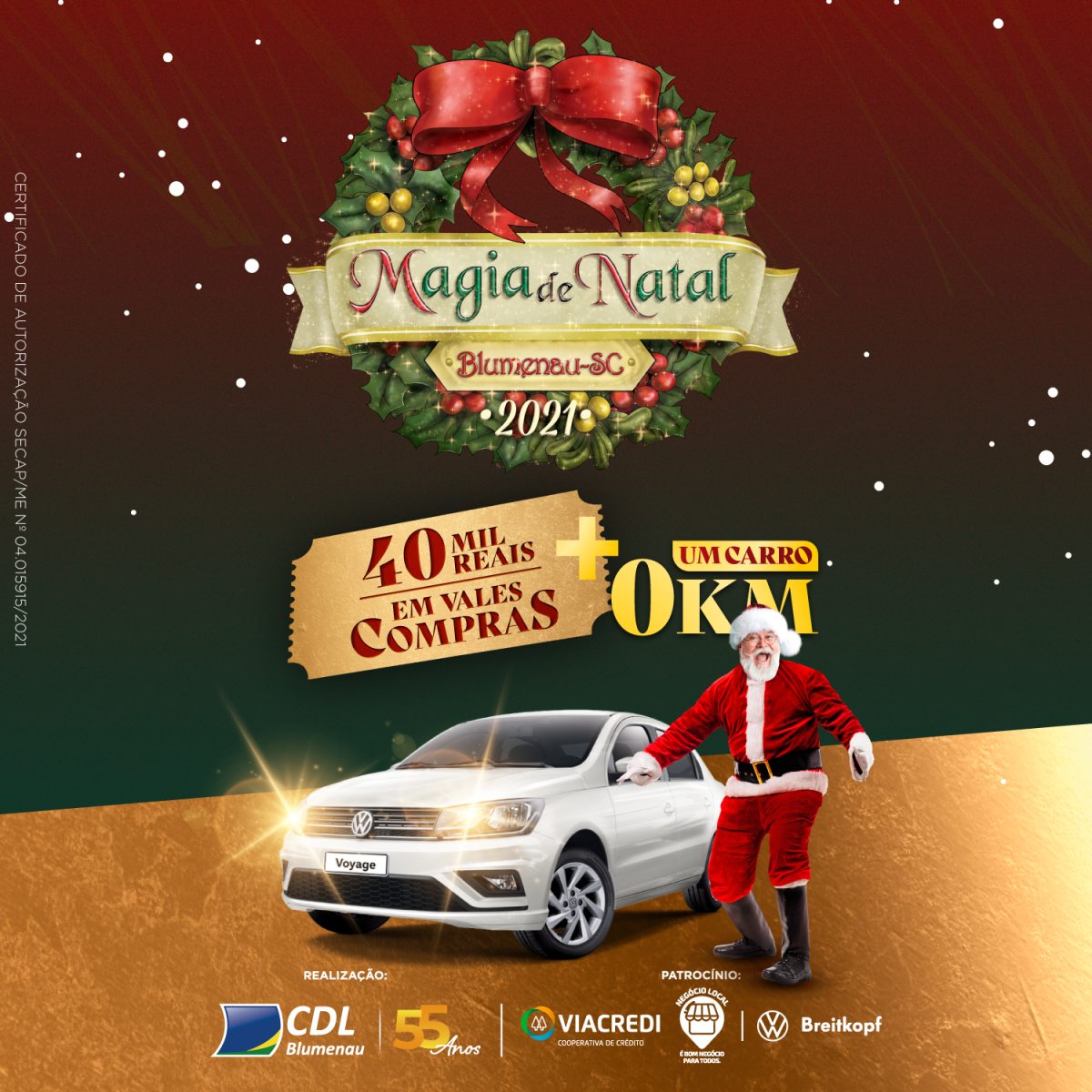 Magia de Natal CDL Blumenau 2021
