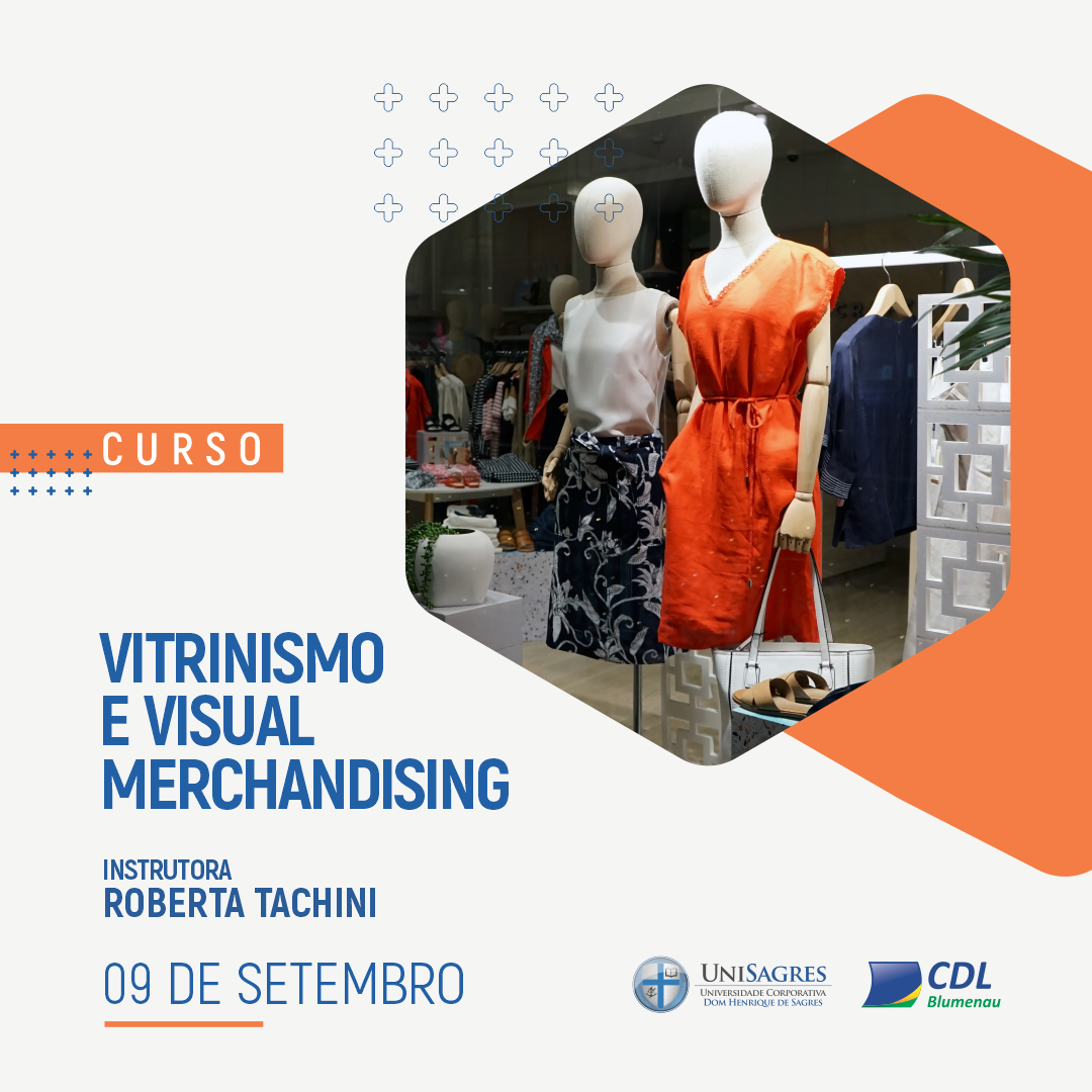 Workshop “Vitrinismo e Visual Merchandising” está com inscrições abertas