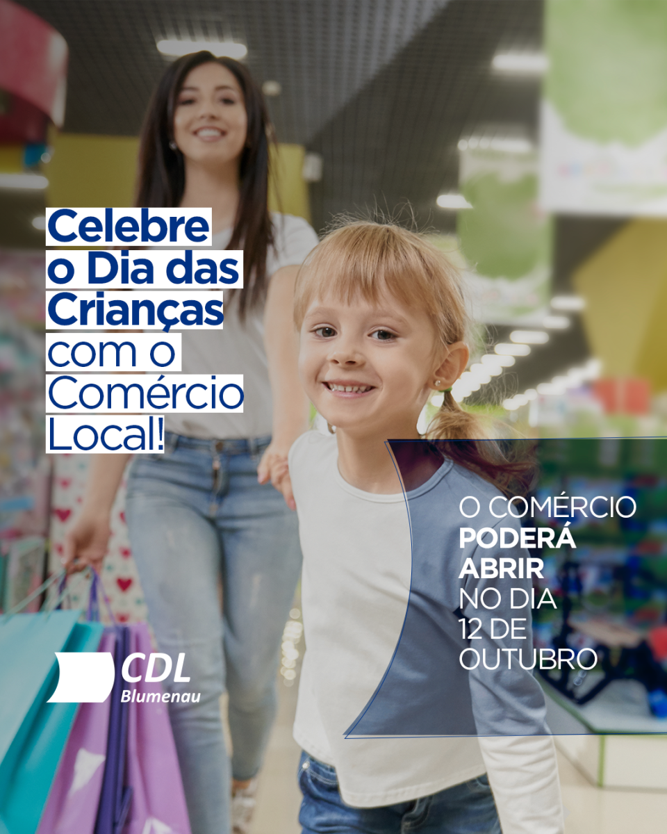 Horário do comércio para o Dia das Crianças