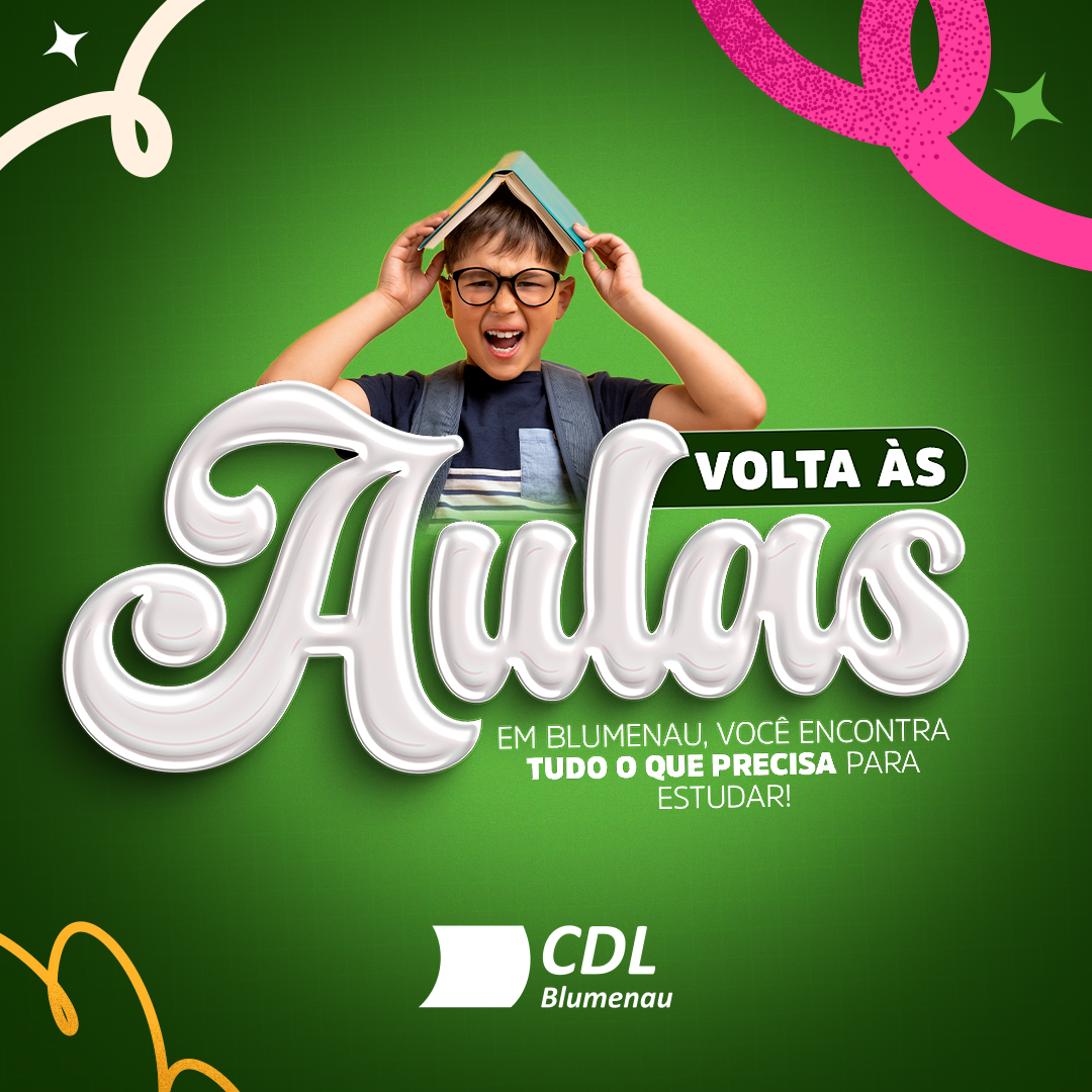 Campanha “Volta às Aulas” da CDL Blumenau