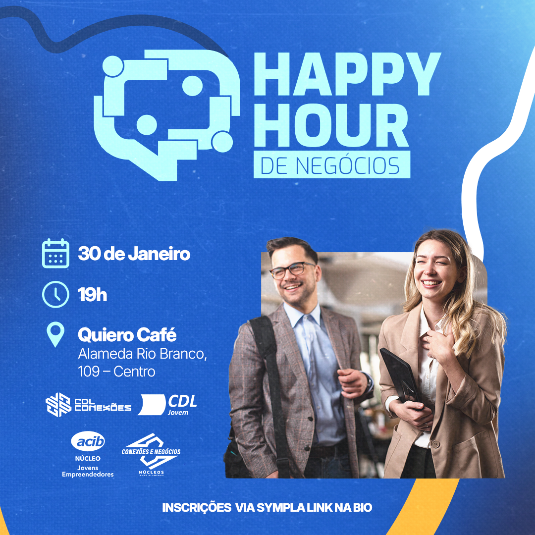 3ª Edição do Happy Hour de Negócios