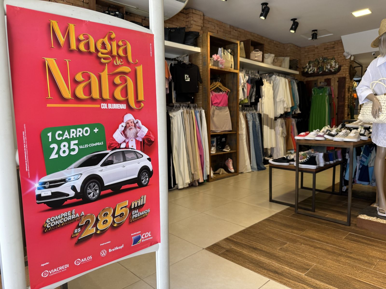 Promoção Magia de Natal CDL Blumenau