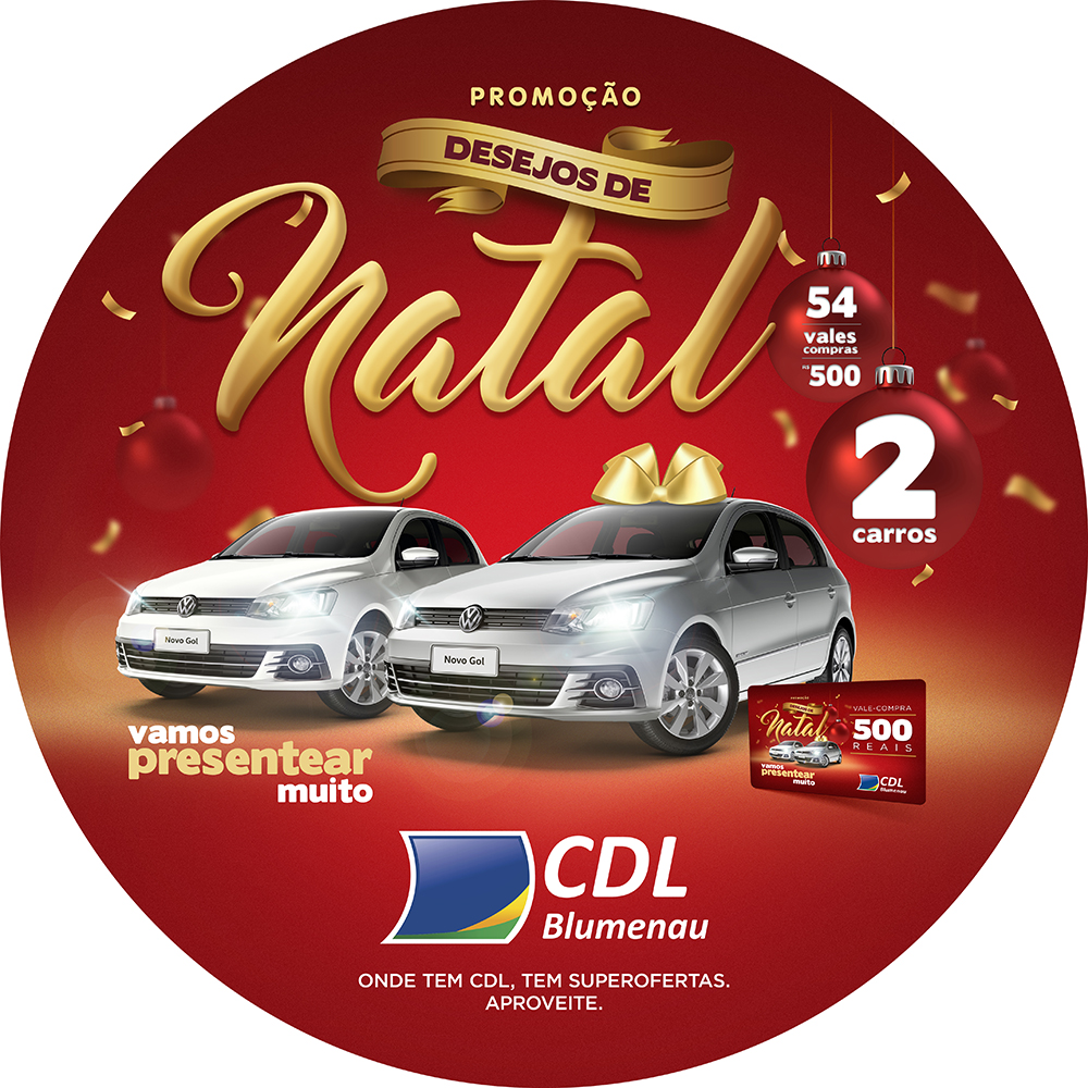 Desejos de Natal: a maior promoção do comércio de Blumenau