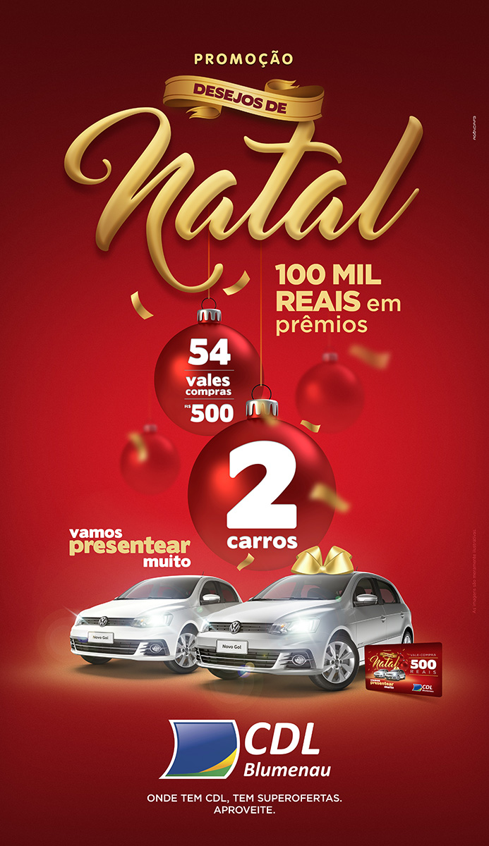 promoção de Natal Blumenau