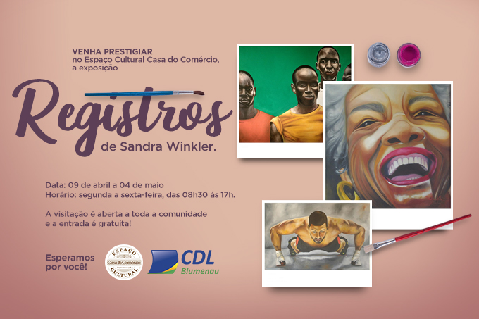 Cultura: “Registros” é a nova exposição do Espaço Cultural Casa do Comércio