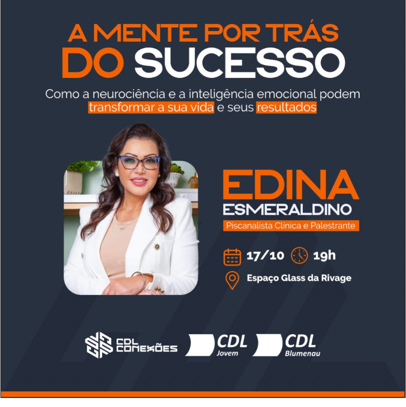 CDL Conexões promove palestra gratuita sobre neurociência e inteligência emocional 