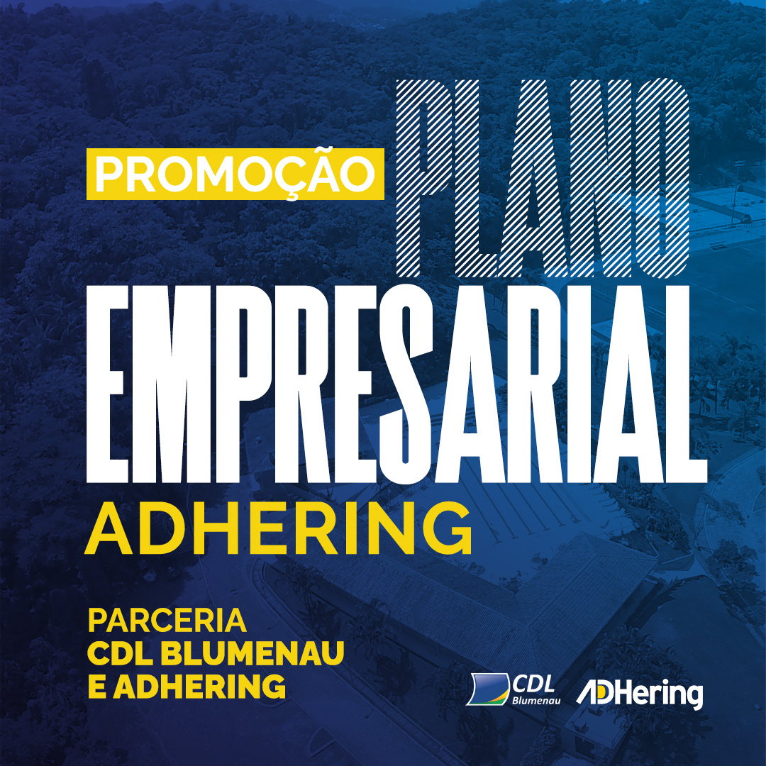 ADHering faz promoção aos associados à CDL Blumenau