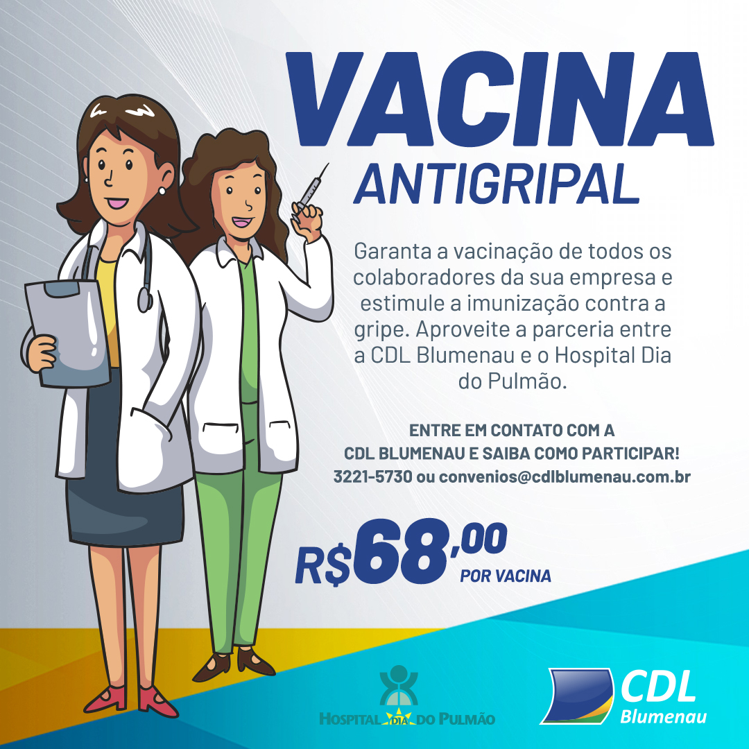 Desconto para vacina antigripal no Hospital Dia do Pulmão 