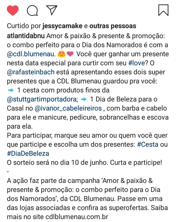 Sorteio para o Dia dos Namorados, na Rádio Atlântida