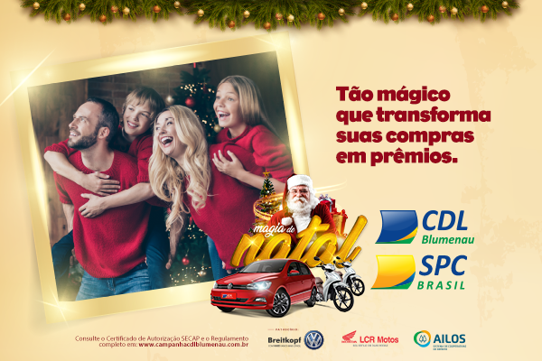 Começa a promoção Magia e Natal, que sorteará R$ 100 mil em prêmios