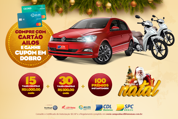 Começa a promoção Magia e Natal, que sorteará R$ 100 mil em prêmios